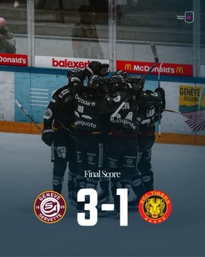 Les images de la victoire de Genève sur Langnau