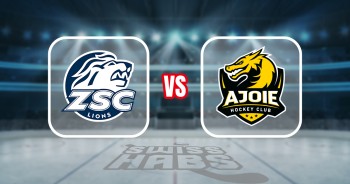 Teamaufstellung und nicht verfügbare Spieler für das Spiel Zürich vs. Ajoie