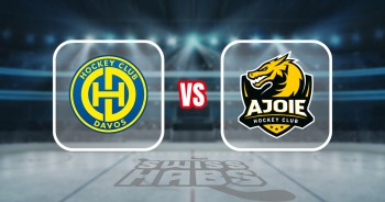 Teamaufstellung und nicht verfügbare Spieler für das Spiel Davos vs Ajoie