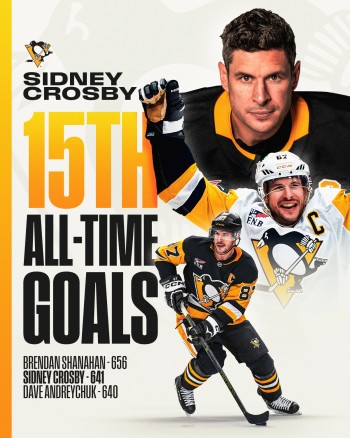 Plusieurs marques atteintes par Sidney Crosby