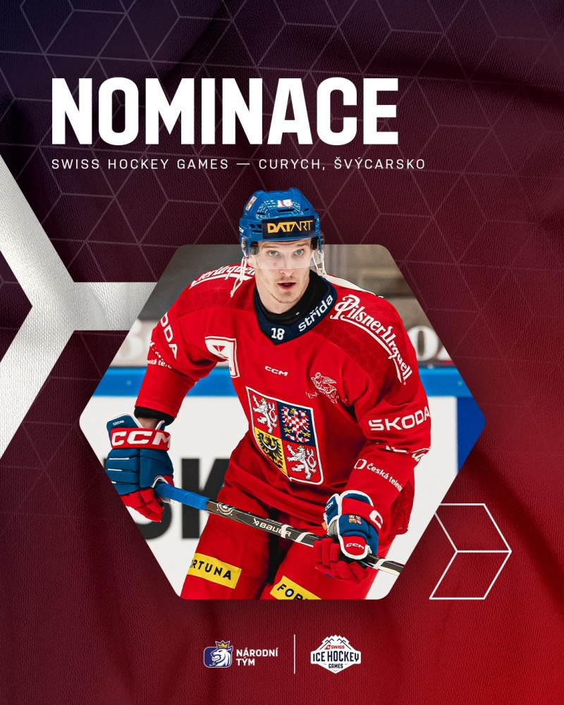 Und die Aufstellung der Tschechischen Republik für die Swiss Hockey Games