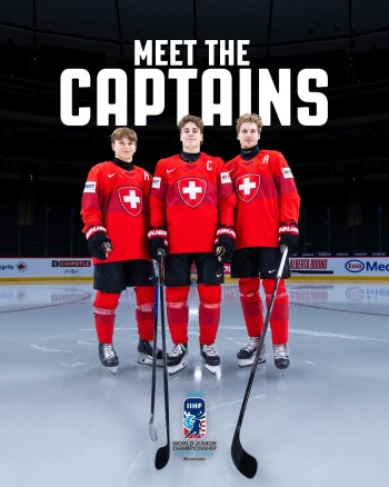 Le capitaine et ses assistants de notre équipe U20