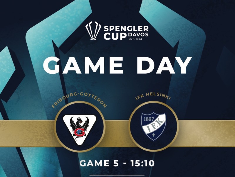 Aufstellung der Teams für das Spiel Fribourg-Gottéron vs IFK Helsinki