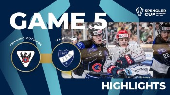 Les images des matchs d'hier à la Coupe Spengler