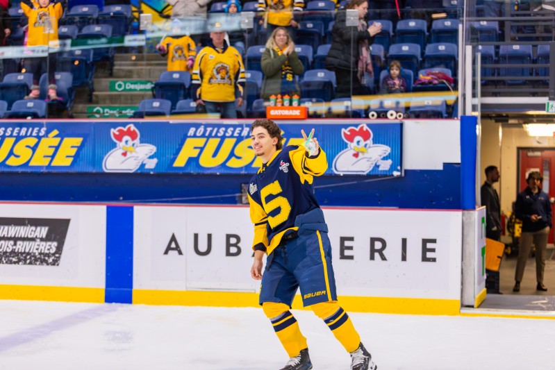 Erfolgreicher Abend für Jordan Forget, Maxime Sauthier und Yanis Lutz