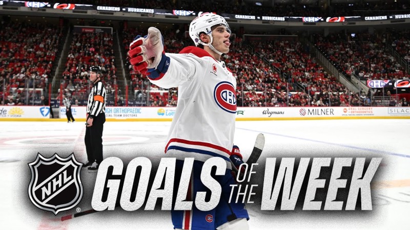 Les plus beaux buts de la semaine écoulée en NHL