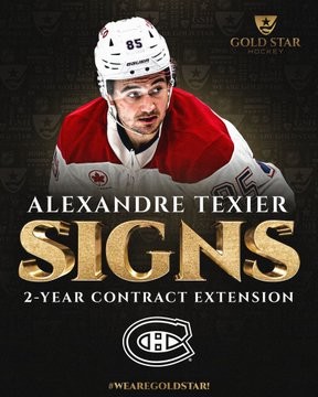 Prolongation de contrat pour Alexandre Texier avec Montréal