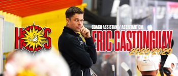 Eric Castonguay prolonge et prend du galon avec Sierre