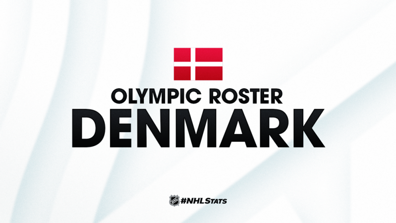 Jeux olympiques : quelle expérience NHL pour l'équipe du Danemark ?