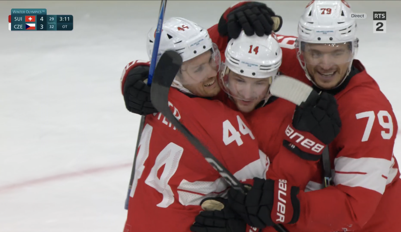 La Suisse valide sa seconde place de groupe