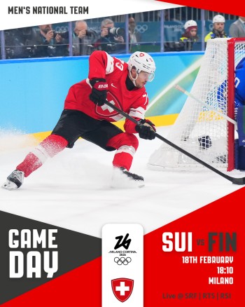 Formation des équipes pour le match Suisse vs Finlande