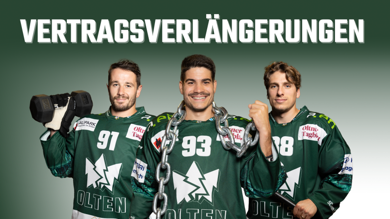 Olten prolonge trois joueurs d'importance